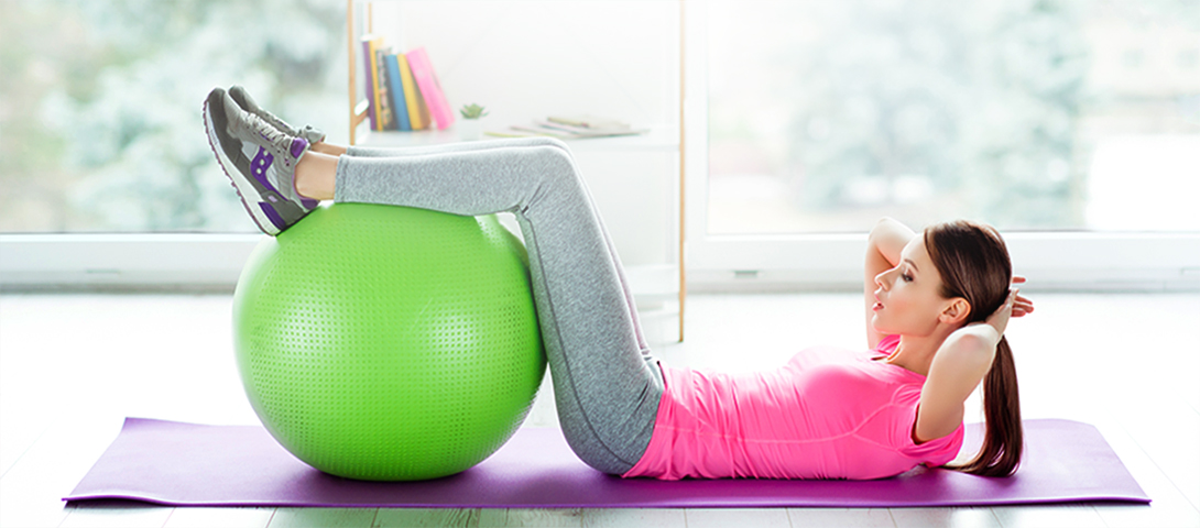 [PVC] Staying fit with gym balls  PVC Polyvinyl Chloride LG Chem Petrochemicals Common plastics that can be used for construction materials and daily commodities